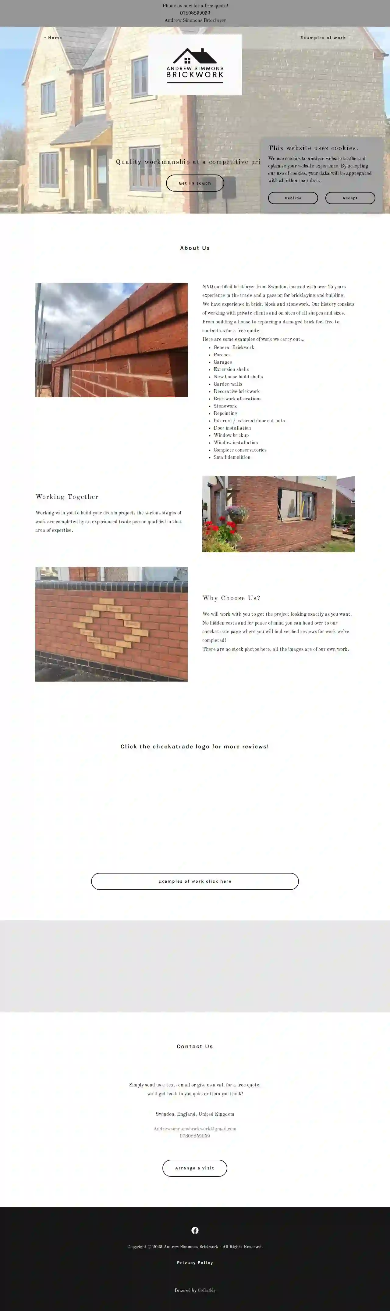 Andrew Simmons brickwork