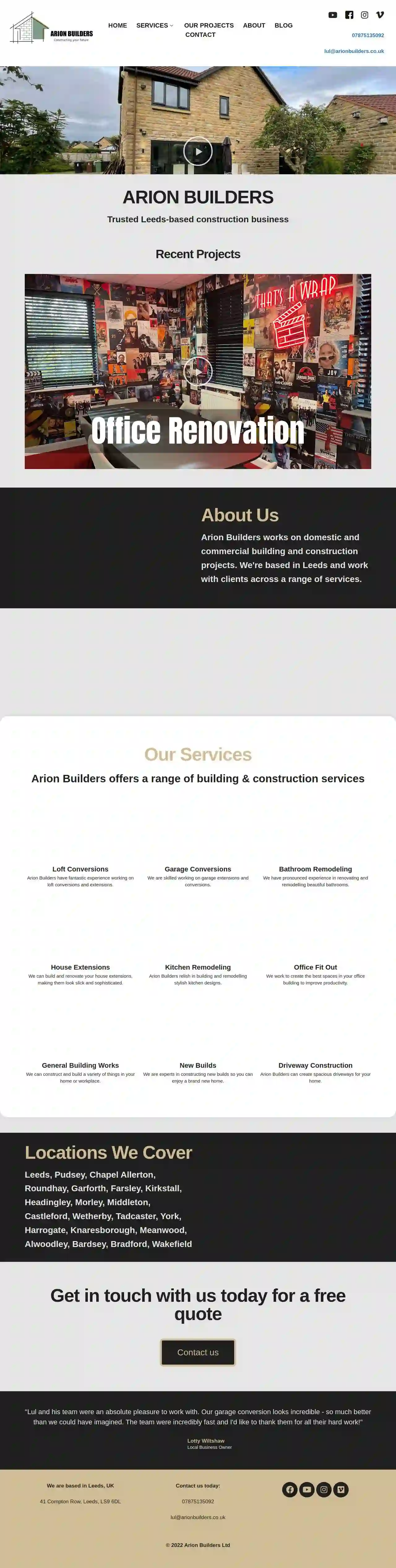 Arion Builders