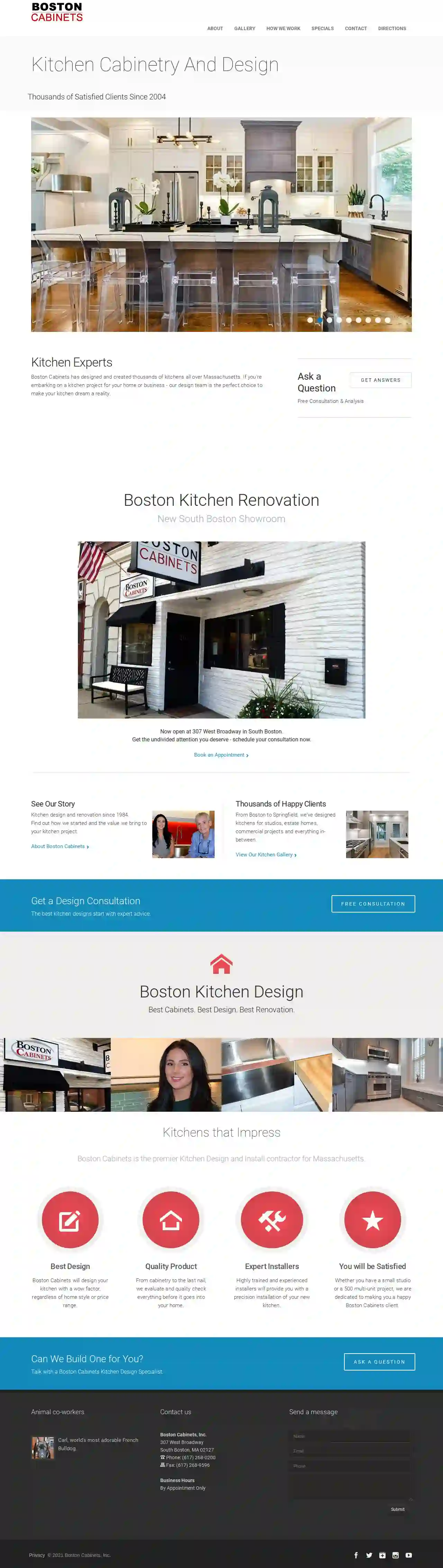 Boston Cabinets, Inc.