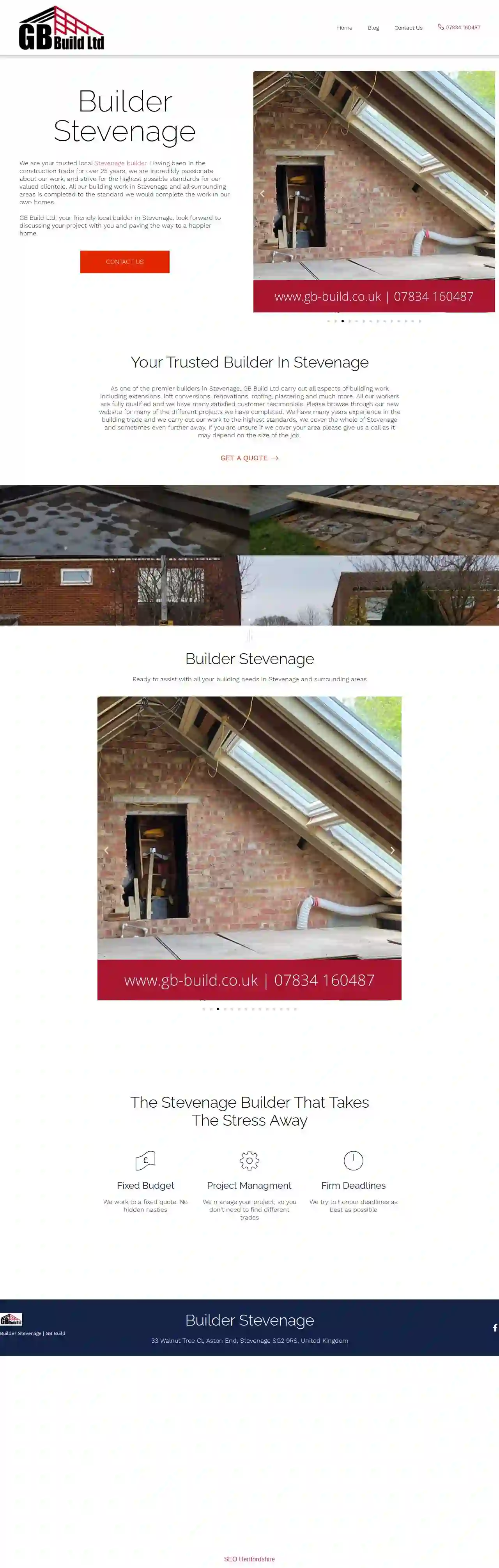 GB Build Ltd - Builder Stevenage