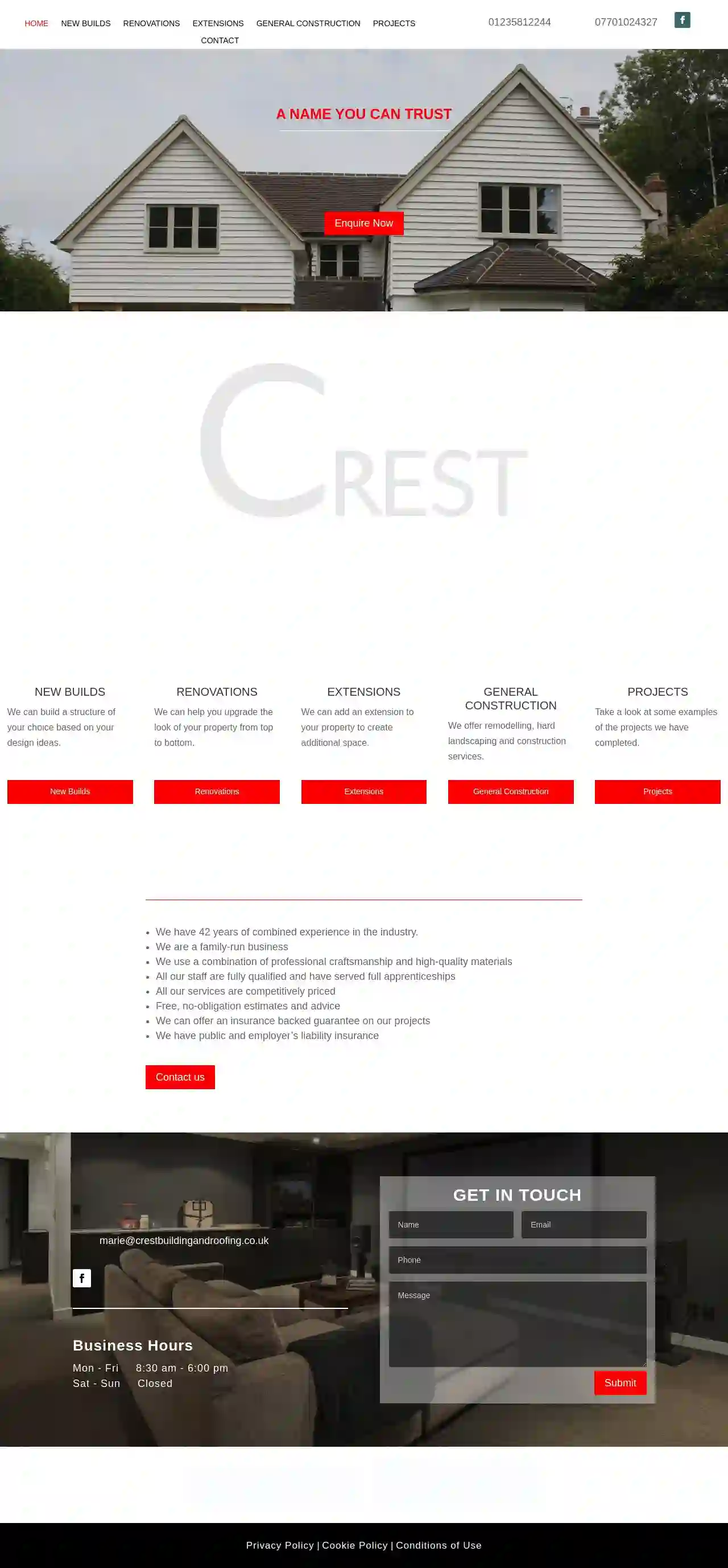 Crest Building & Roofing Ltd