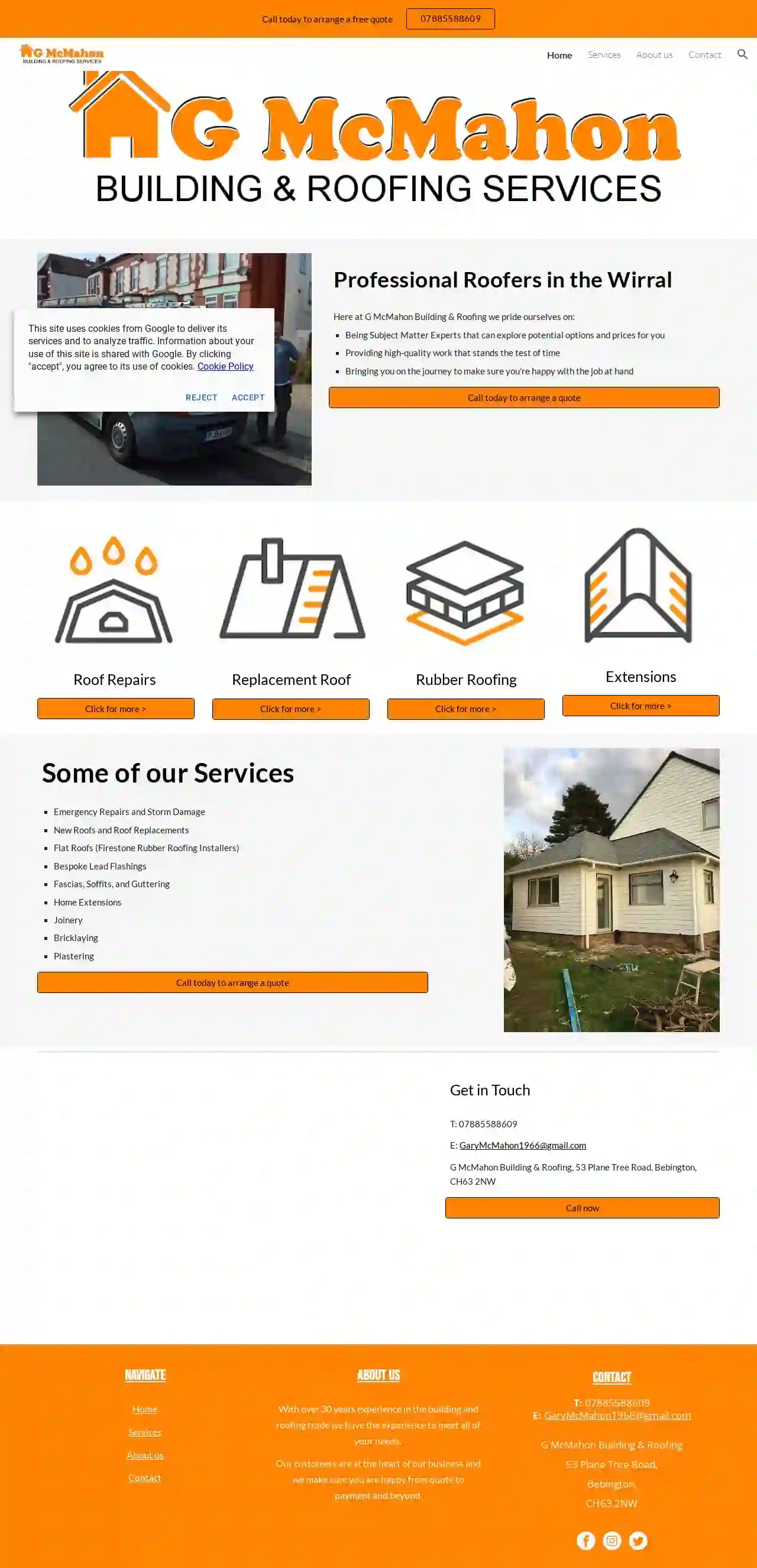 G McMahon Building & Roofing Services