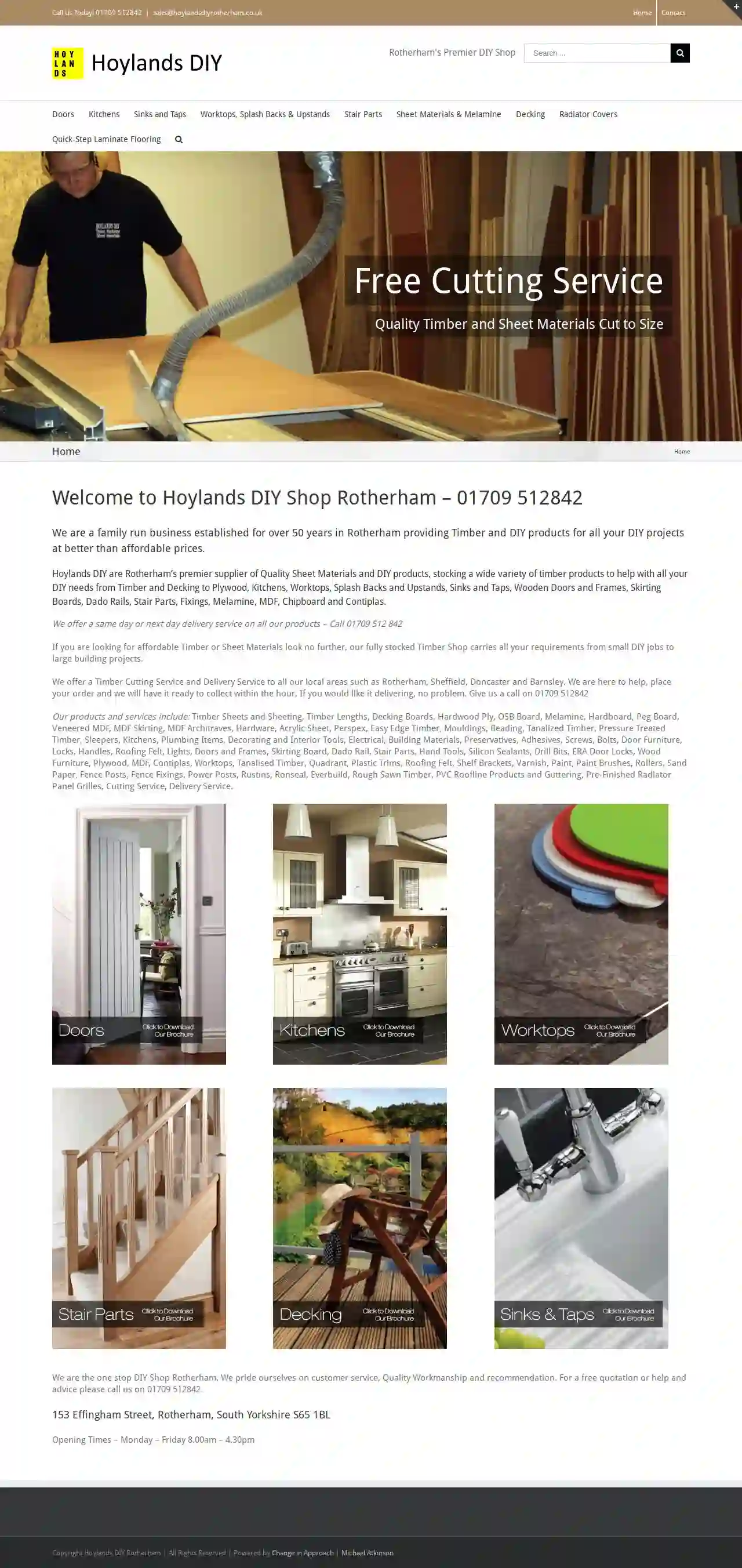 Hoylands DIY Timber and Decking Suppliers Rotherham