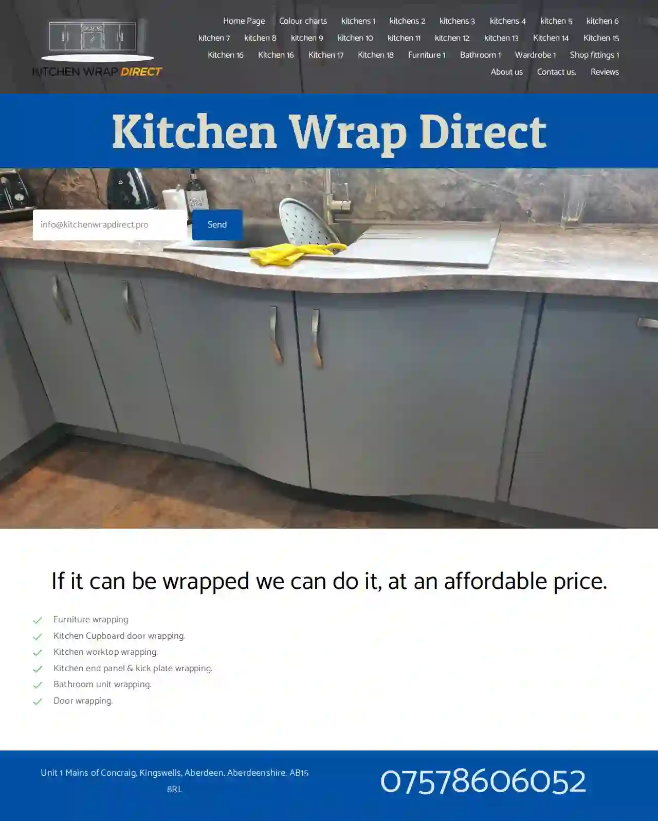 kitchen wrap direct