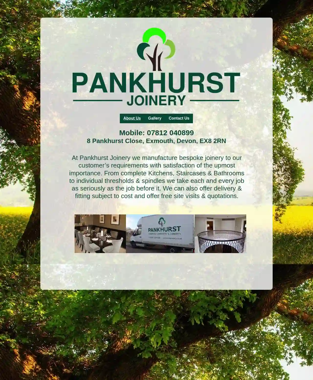 Pankhurst Joinery Limited