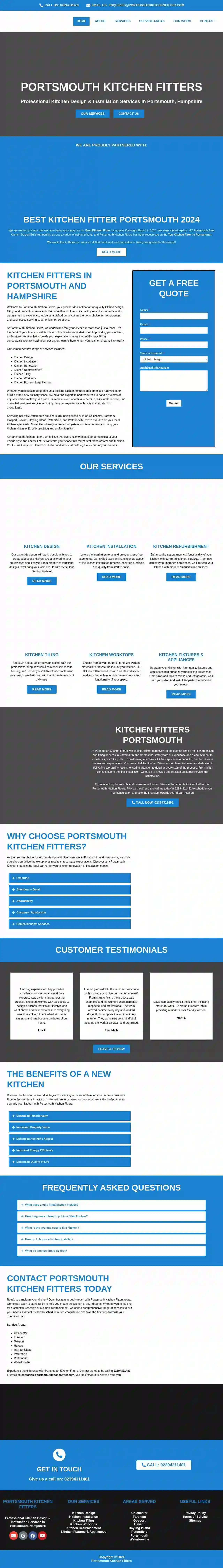 Portsmouth Kitchen Fitters