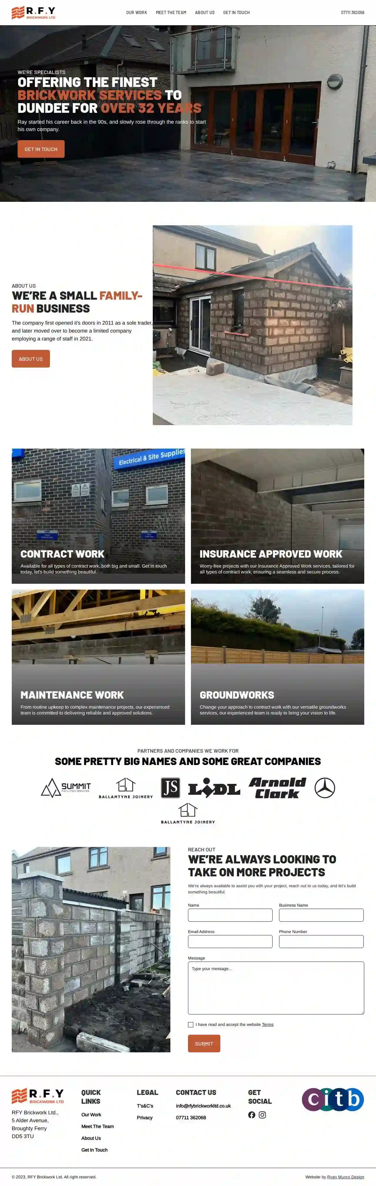 RFY Brickwork ltd