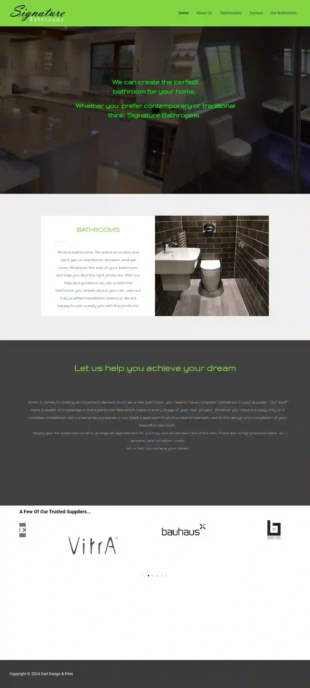 Signature Bathrooms Northwich