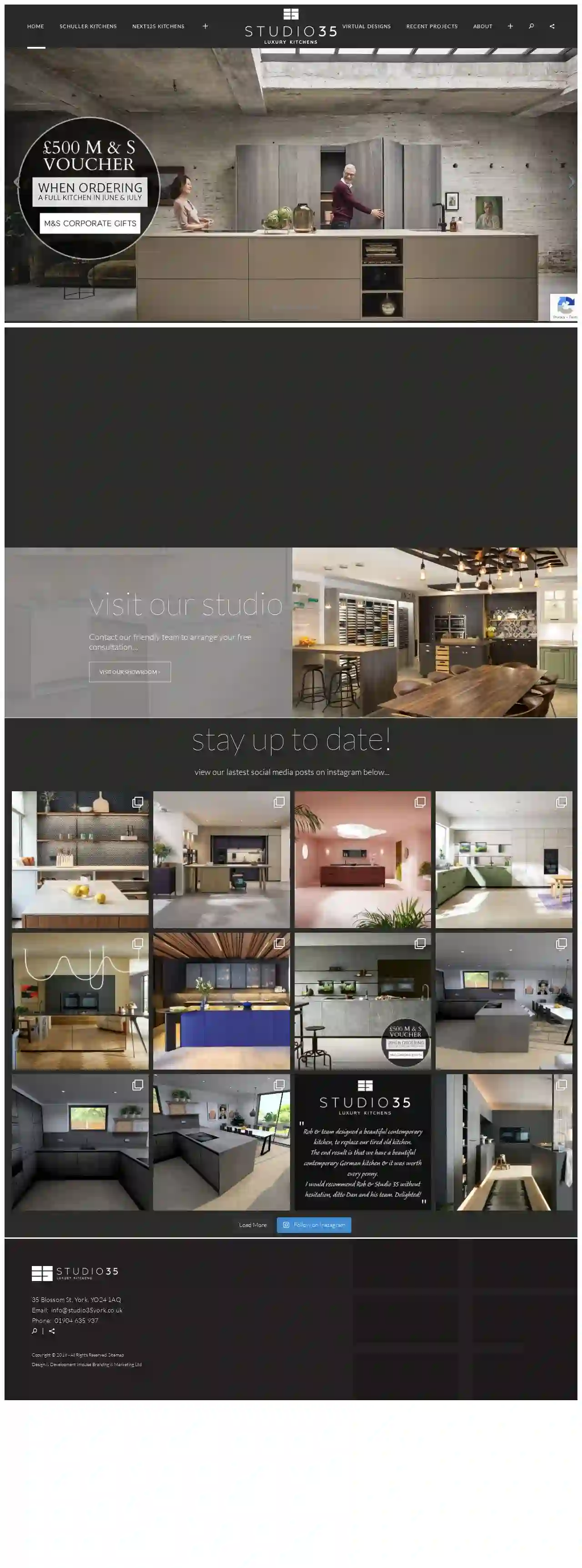 York Kitchen Showroom - Studio 35 York